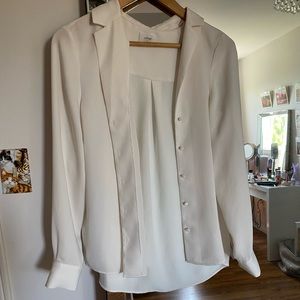 Aritzia Tulum button up blouse